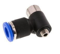 Racor de 6mm x M 5 con rosca macho-hembra Latón/PA 66 NBR [2 piezas]