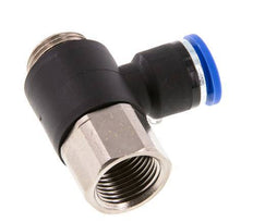 Racor rápido 10mm x G3/8'' con rosca macho-hembra Latón/PA 66 NBR