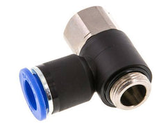 Racor rápido 12mm x G3/8'' con rosca macho-hembra Latón/PA 66 NBR