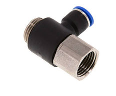 Racor rápido 10mm x G1/2'' con rosca macho-hembra Latón/PA 66 NBR