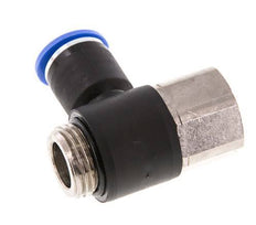 Racor de 12mm x G1/2'' con rosca macho-hembra Latón/PA 66 NBR