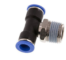 Racor en T de 10mm x R1/2'' con rosca macho Latón/PA 66 NBR Giratorio