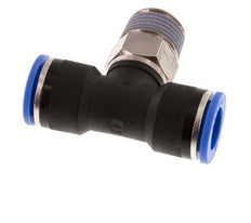 Racor en T de 14mm x R1/2'' con rosca macho Latón/PA 66 NBR Giratorio