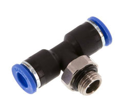 Racor en T de 6mm x G1/8'' con rosca macho latón/PA 66 NBR giratorio [2 piezas]