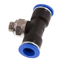 Racor en T de 10mm x G1/8'' con rosca macho Latón/PA 66 NBR Giratorio