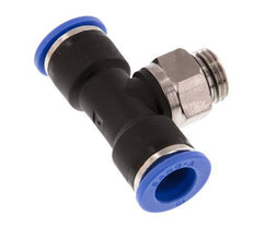 Racor en T de 10mm x G1/4'' con rosca macho Latón/PA 66 NBR Giratorio