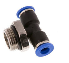 Racor en T de 6mm x G3/8'' con rosca macho latón/PA 66 NBR giratorio [2 piezas]