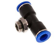 Racor en T de 12mm x G3/8'' con rosca macho Latón/PA 66 NBR Giratorio