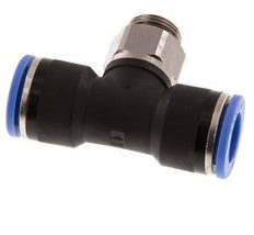 Racor en T de 14mm x G3/8'' con rosca macho Latón/PA 66 NBR Giratorio