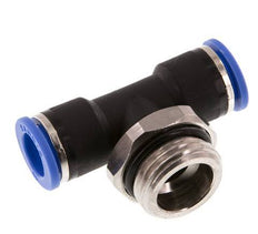Racor en T de 10mm x G1/2'' con rosca macho Latón/PA 66 NBR Giratorio