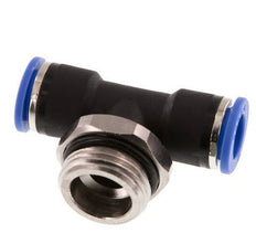 Racor en T de 10mm x G1/2'' con rosca macho Latón/PA 66 NBR Giratorio