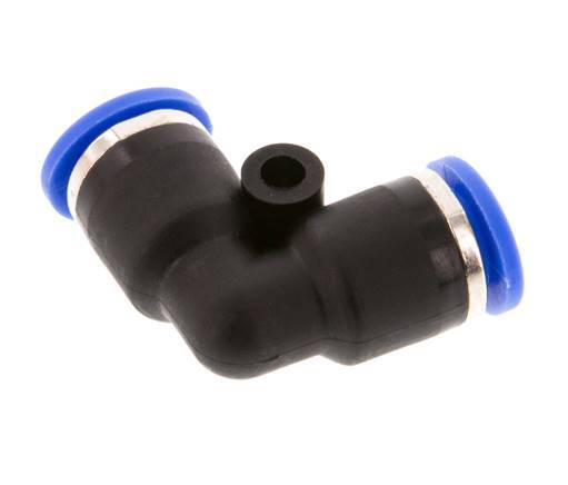 Racor de 6mm 90deg PA 66 NBR [2 piezas]