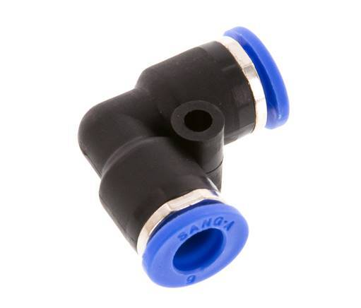 Racor de 6mm 90deg PA 66 NBR [2 piezas]