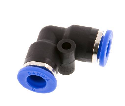 Racor de 6mm 90deg PA 66 NBR [2 piezas]
