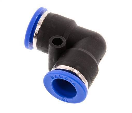 Racor de 10mm 90deg PA 66 NBR [2 piezas]