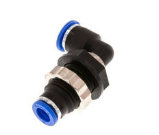 6mm 90deg Codo Racor pasamuros PA 66 NBR Pasamuros [2 Piezas]