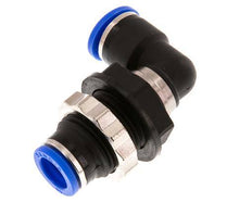 Codo de 90 grados de 10mm Racor de PA 66 NBR