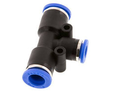 Racor en T de 6mm x 8mm PA 66 NBR [2 piezas]
