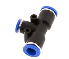 Racor en T de 6mm x 8mm PA 66 NBR [2 piezas]