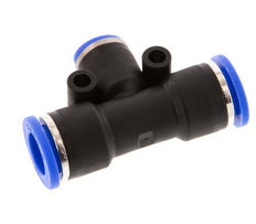 Racor en T de 6mm x 10mm PA 66 NBR [2 piezas]