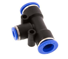 Racor en T de 6mm x 10mm PA 66 NBR [2 piezas]