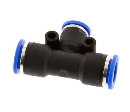 Racor en T de 8mm x 10mm PA 66 NBR [2 piezas]