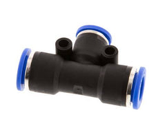 Racor en T de 8mm x 10mm PA 66 NBR [2 piezas]