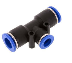Racor en T de 10mm x 12mm PA 66 NBR [2 piezas]