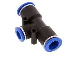Racor en T de 10mm x 12mm PA 66 NBR [2 piezas]