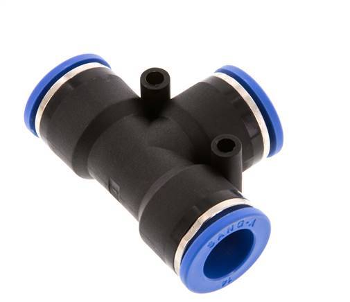 Racor en T de 14 mm PA 66 NBR
