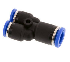 Racor en Y de 6mm x 8mm PA 66 NBR [2 Piezas]