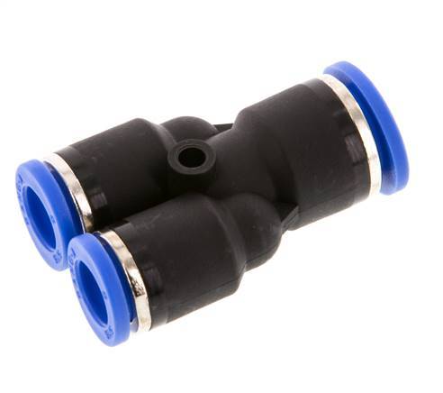 Racor en Y de 8mm x 10mm PA 66 NBR [2 Piezas]