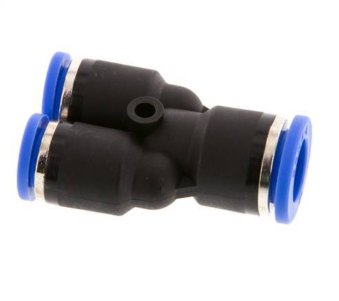Racor en Y de 8mm x 10mm PA 66 NBR [2 Piezas]