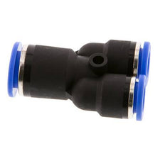 Racor rápido en Y de 10 mm x 12 mm PA 66 NBR