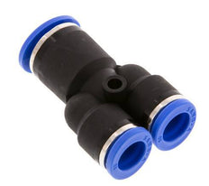 Racor rápido en Y de 10 mm x 12 mm PA 66 NBR