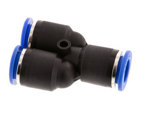 Racor rápido en Y de 12 mm PA 66 NBR