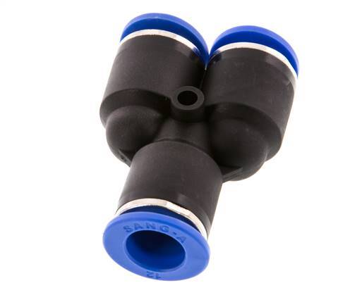 Racor rápido en Y de 12 mm PA 66 NBR