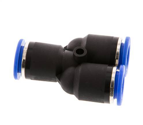 Racor rápido en Y de 12 mm PA 66 NBR