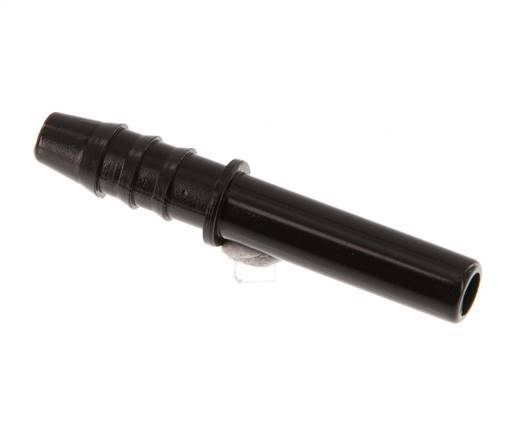 Racor de 6mm x 5mm con pilar de manguera PA 66 NBR [5 piezas]