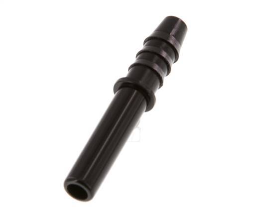 Racor de 6mm x 5mm con pilar de manguera PA 66 NBR [5 piezas]