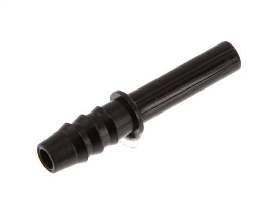 Racor de 6mm x 6mm con pilar de manguera PA 66 NBR [5 piezas]