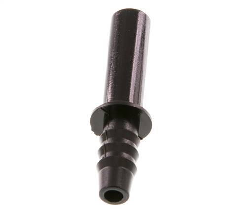 Racor de 8mm x 6mm con pilar de manguera PA 66 NBR [5 piezas]