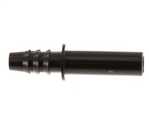 Racor de 8mm x 6mm con pilar de manguera PA 66 NBR [5 piezas]