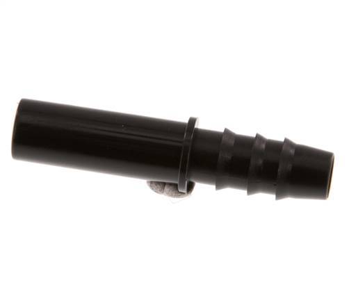 Racor de 10mm x 8mm con pilar de manguera PA 66 NBR [2 piezas]