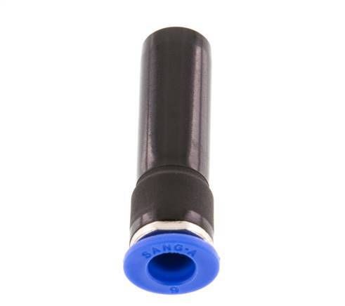 Racor de 6mm x 10mm con enchufe PA 66 NBR [2 piezas]