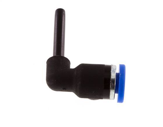 Racor de 3mm x 3mm 90deg con enchufe PA 66 NBR [5 Piezas]