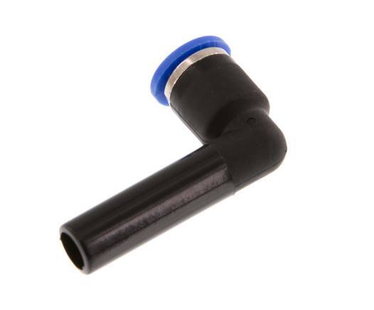 Racor de 6mm x 8mm 90deg con enchufe PA 66 NBR [2 piezas]