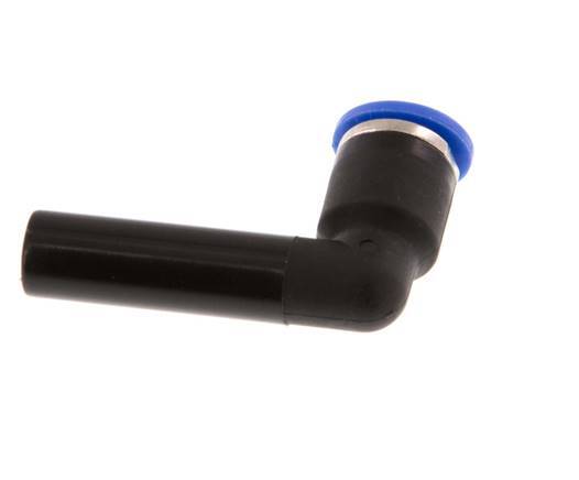 Racor de 6mm x 8mm 90deg con enchufe PA 66 NBR [2 piezas]
