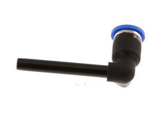 Racor de 4mm x 4mm 90deg con manguito largo de PA 66 NBR [2 piezas]