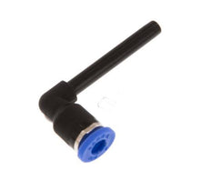 Racor de 4mm x 4mm 90deg con manguito largo de PA 66 NBR [2 piezas]